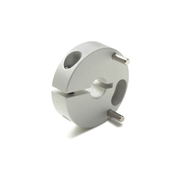 CntrlFlx Cplng Hub, Single, Bore 0.250", OD0.984", Aluminum, CPTS16-4-A